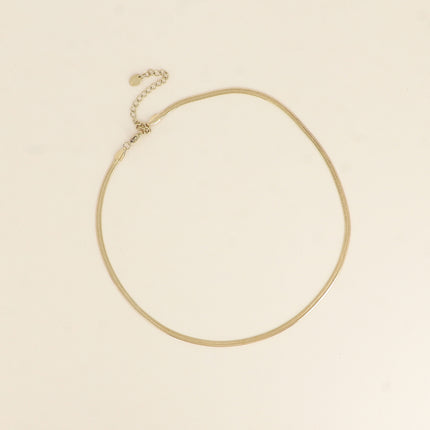 Necklace - mirror chain 38+7CM