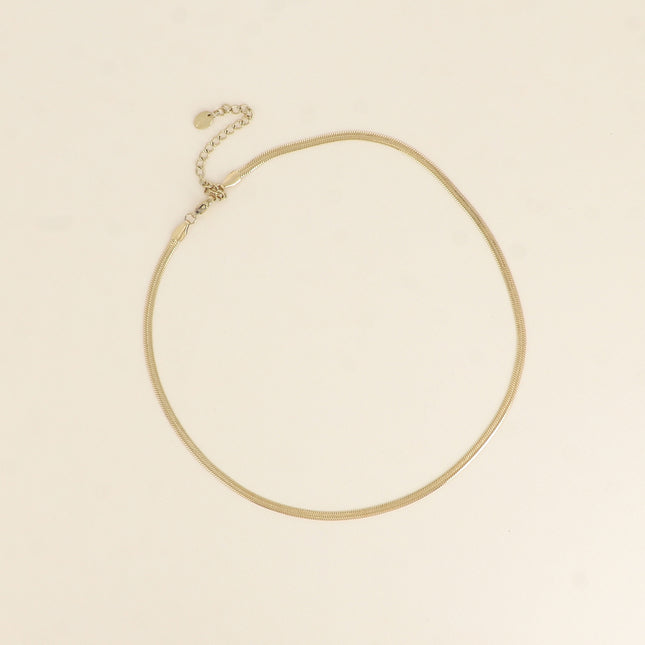 Necklace - mirror chain 38+7CM