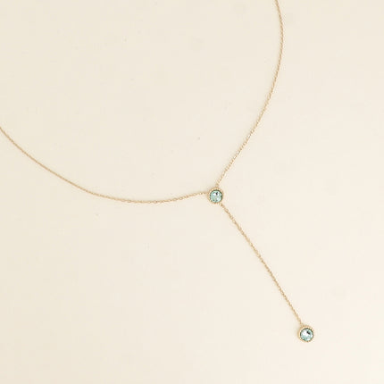 Collier Y - orné de cristaux Swarovski®
