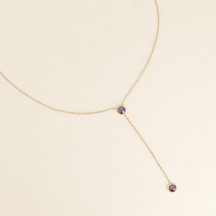 Collier Y - orné de cristaux Swarovski®
