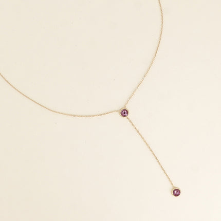 Collier Y - orné de cristaux Swarovski®