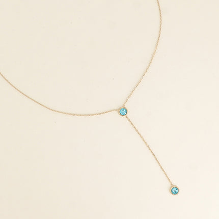Collier Y - orné de cristaux Swarovski®