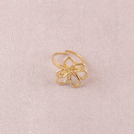 Bague - fleur ajourée 20mm
