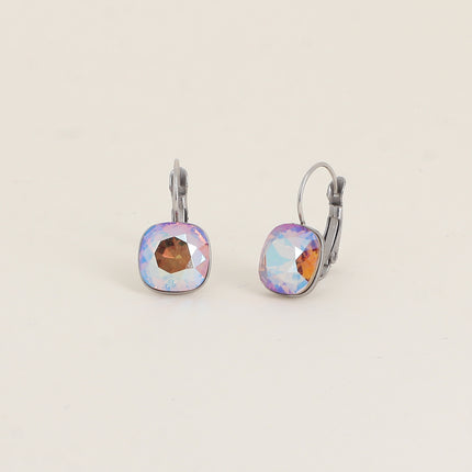 Boucles Béa - cristaux Swarovski® 4470 10mm