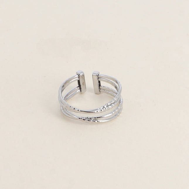 Ring - 4 grooved bands