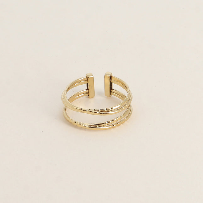 Ring - 4 grooved bands