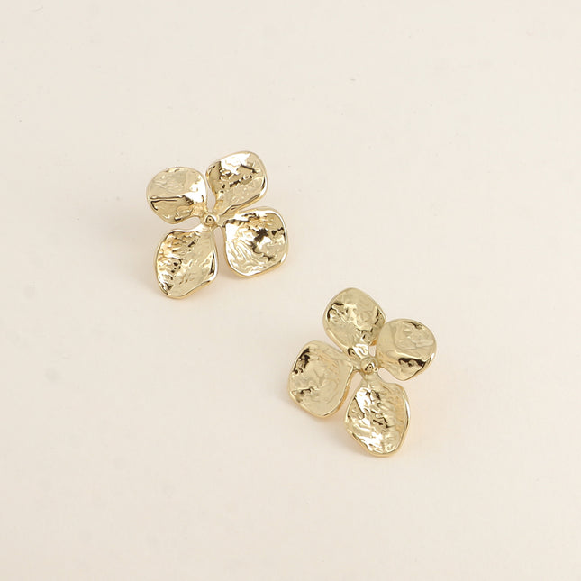 Boucles puces - trèfle à 4 feuilles