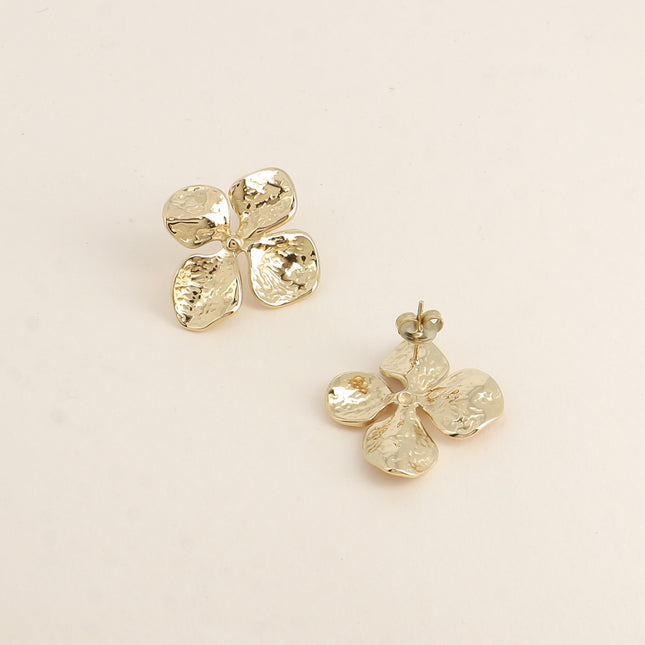 Boucles puces - trèfle à 4 feuilles