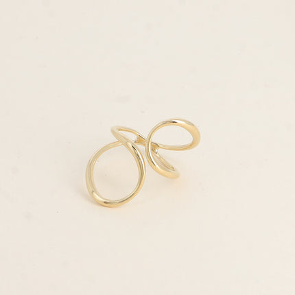 Open ring - 2 openwork shapes