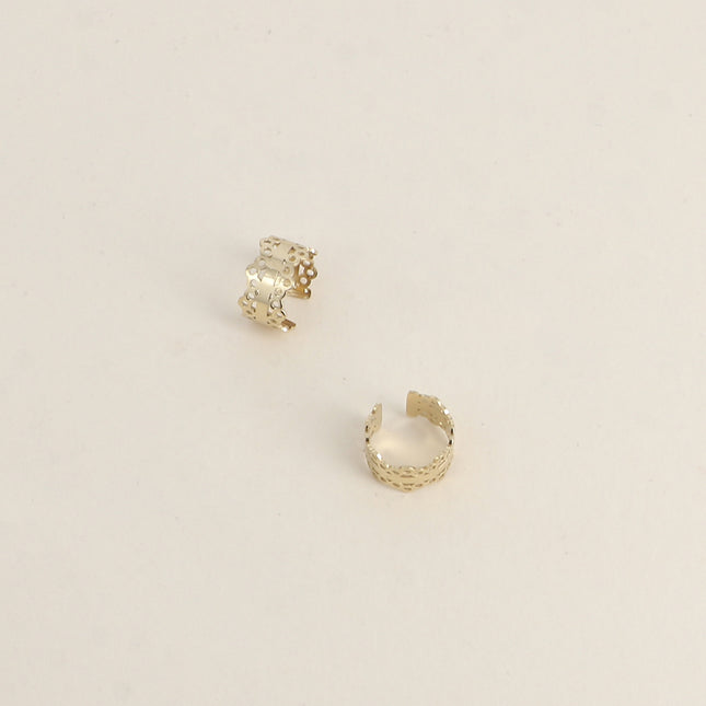 Earcuffs - petites formes ajourées