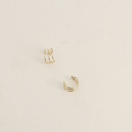 Earcuffs - 3 anneaux fins