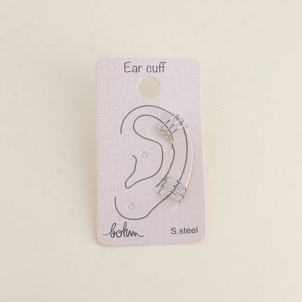 Earcuffs - 3 anneaux fins