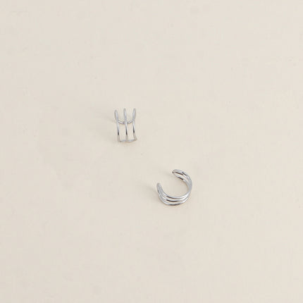 Earcuffs - 3 anneaux fins