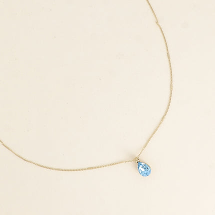 Collier - orné de cristaux Swarovski® goutte