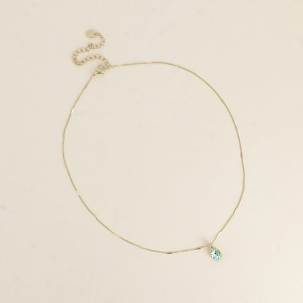 Collier - orné de cristaux Swarovski® goutte