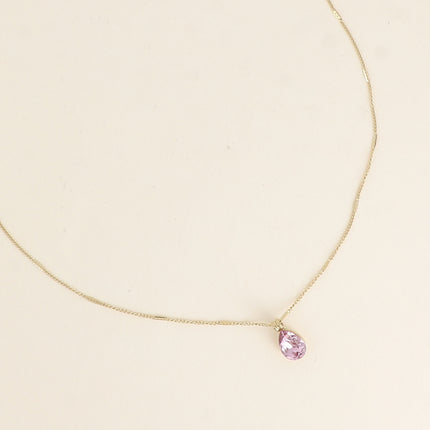 Collier - orné de cristaux Swarovski® goutte