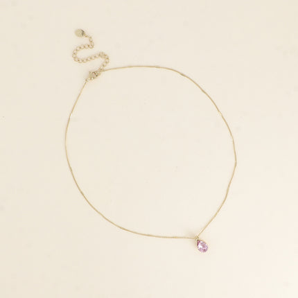 Collier - orné de cristaux Swarovski® goutte