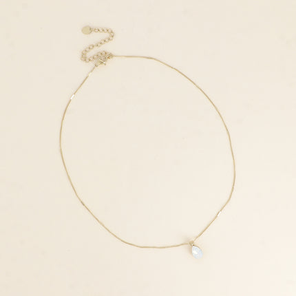 Collier - orné de cristaux Swarovski® goutte