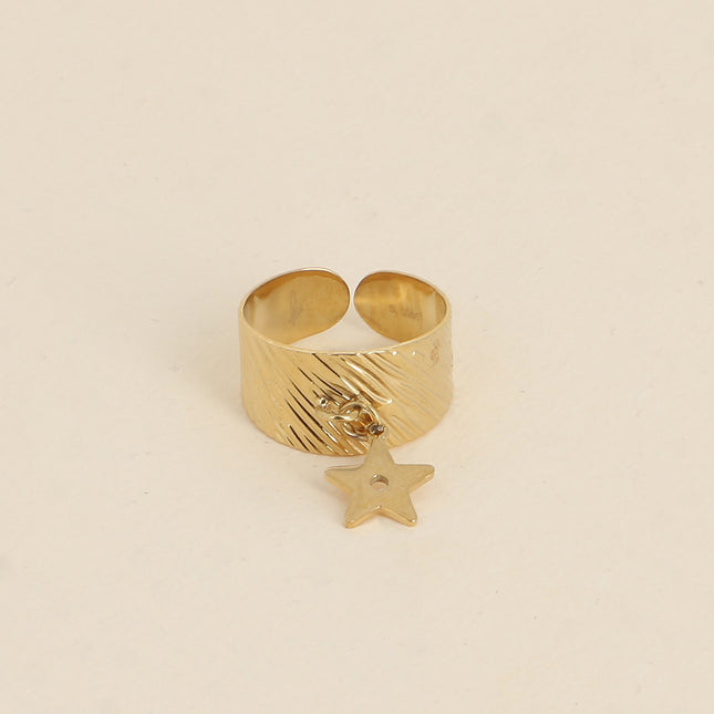 Bague à pampille - étoile