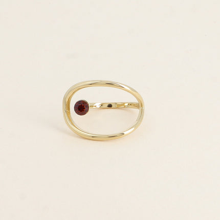 Bague - forme ajourée et ornée de cristaux Swarovski®