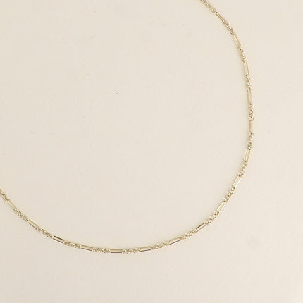 Collier - maille fine alternée