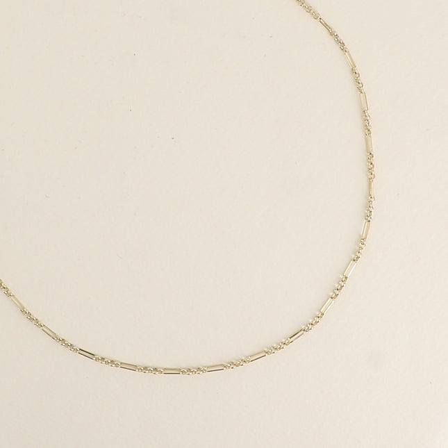 Collier - maille fine alternée