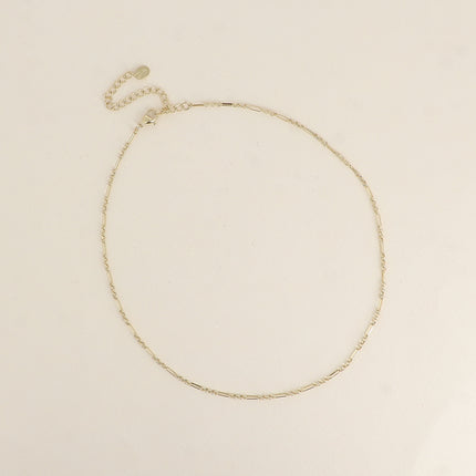 Collier - maille fine alternée