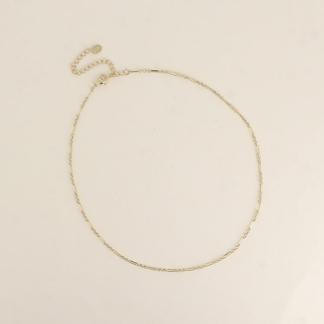Collier - maille fine alternée