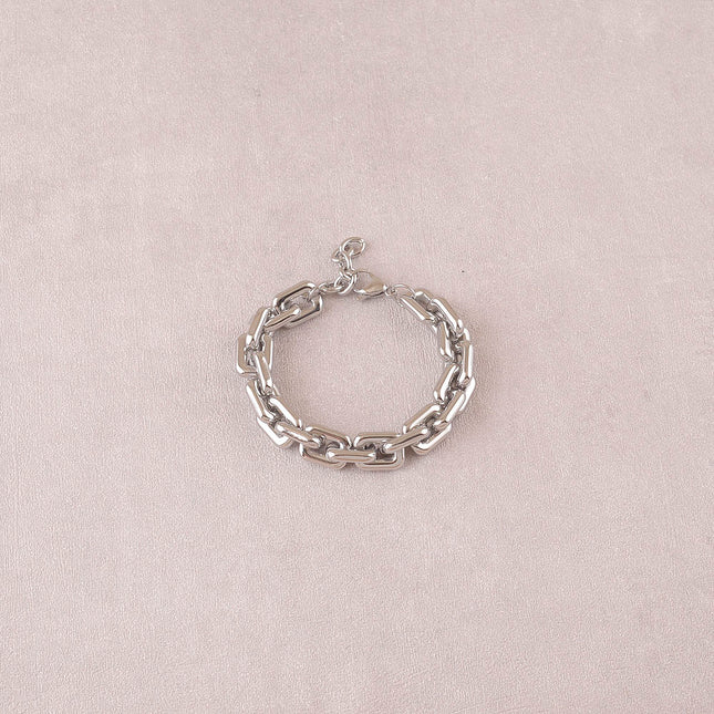 Bracelet - anneaux rectangulaires