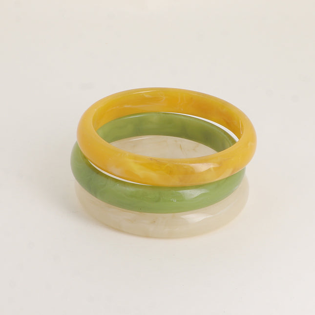 Terra - Set of 3 resin bangles