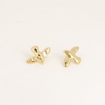 Boucles puces Hirondelle - motif oiseau