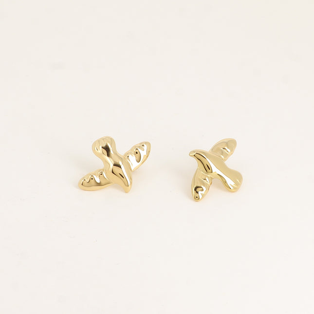 Boucles puces Hirondelle - motif oiseau