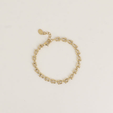 Bracelet - maille en forme de cloche
