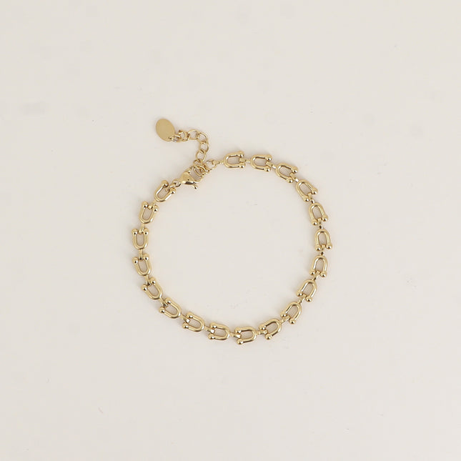 Bracelet - maille en forme de cloche