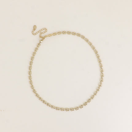 Necklace - bell-shaped mesh