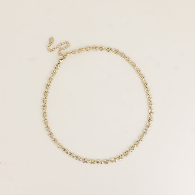 Collier - maille en forme de cloche