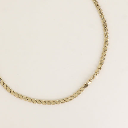 Collier - maille style épi 5mm