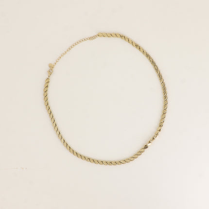 Collier - maille style épi 5mm