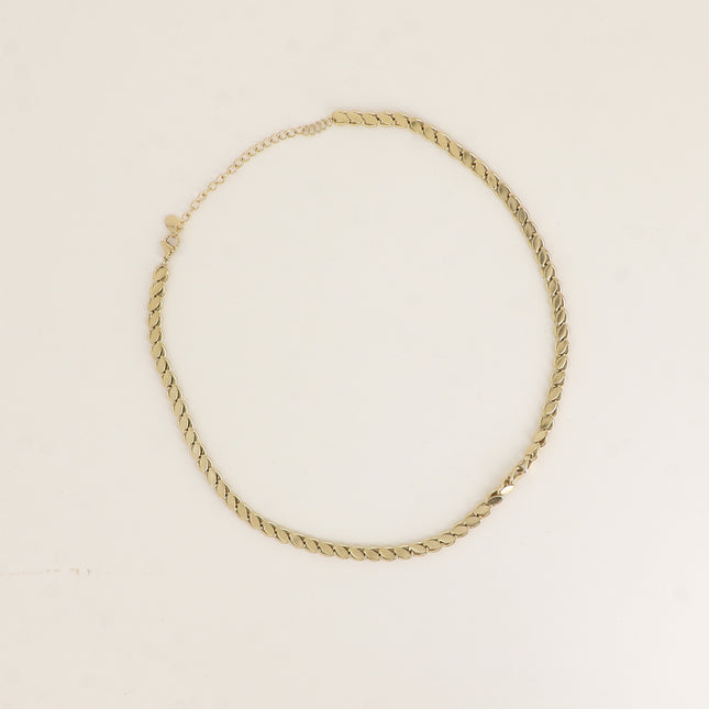 Collier - maille style épi 5mm