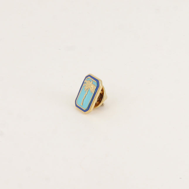 Pin's - Palmier sur fond d'émail