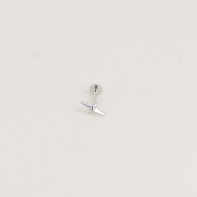 Piercing en titane - étoile