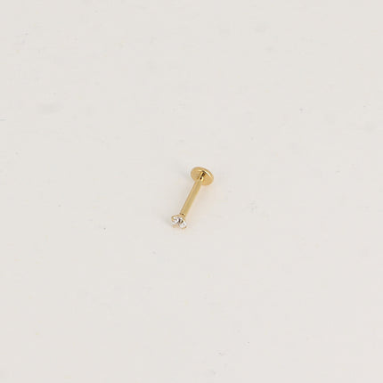 Piercing en titane - cristal 2,5mm