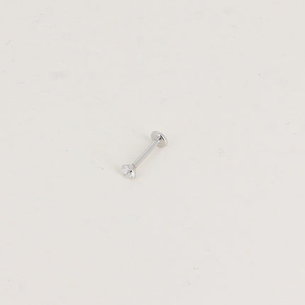 Piercing en titane - cristal 3mm