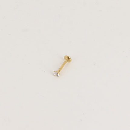 Piercing en titane - cristal 3mm