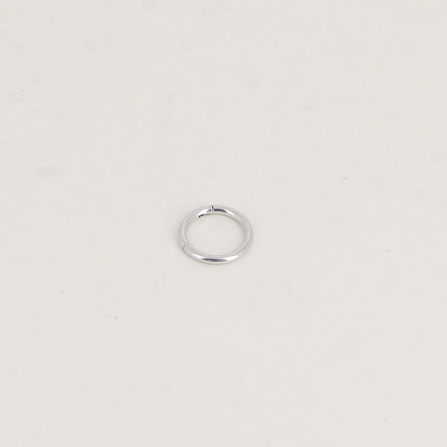 Piercing en titane - anneau clicker 8mm