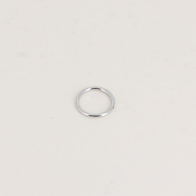 Piercing en titane - anneau clicker 10mm