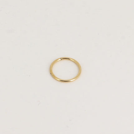 Piercing en titane - anneau clicker 12mm