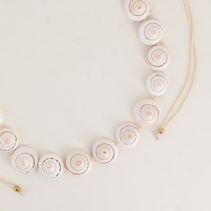 Collier Duna - perles coquillages naturels