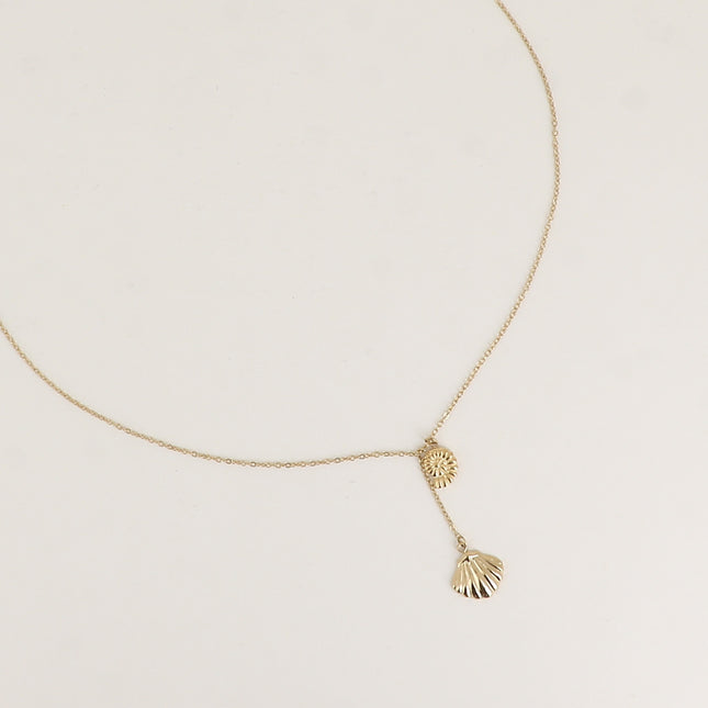 Collier Y - coquillage escargot
