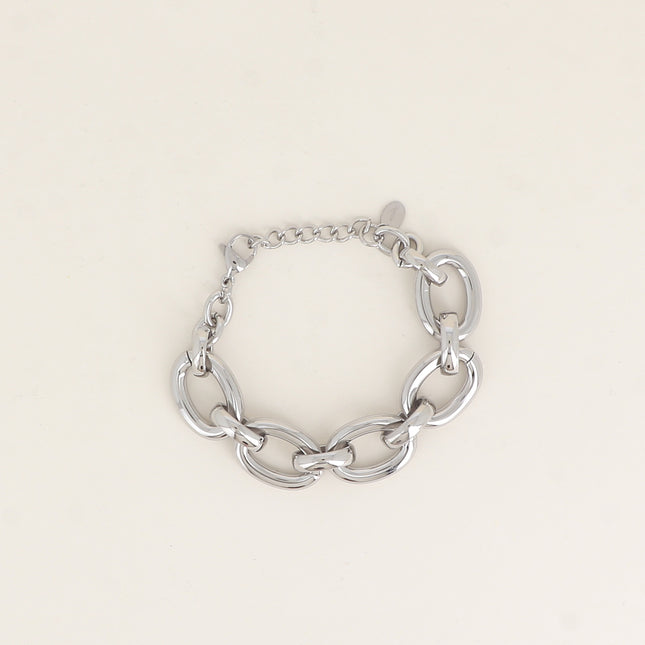 Bracelet - maillons ovales
